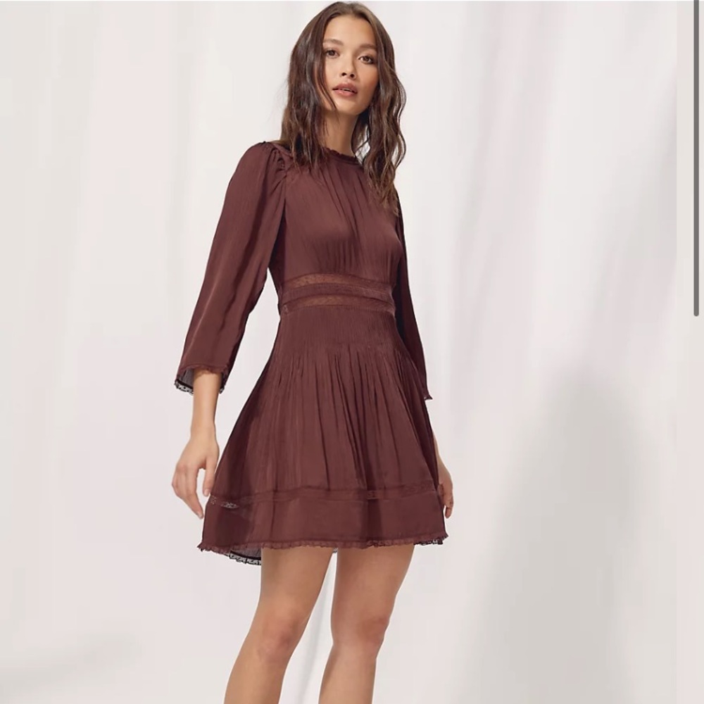 Aritzia La Boheme Flaneur Dress Size 2 Black